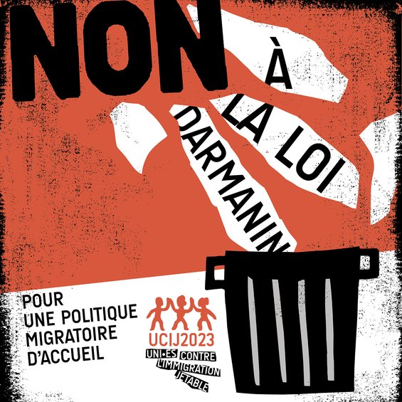 carré UCIJ poubelle